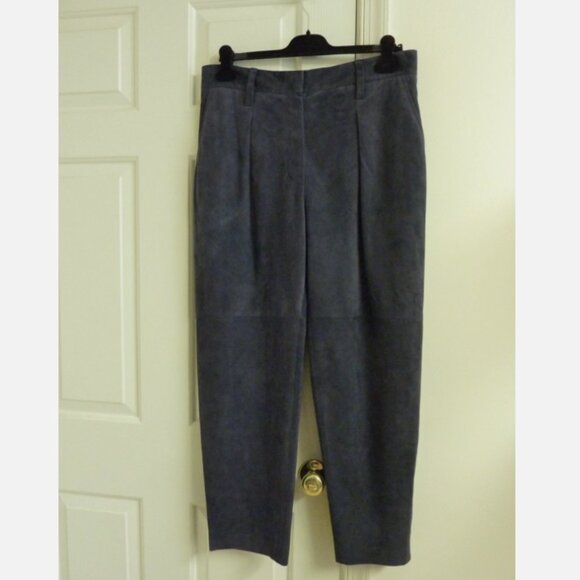 Brunello Cucinelli Suede straight pants - Picture 6 of 11